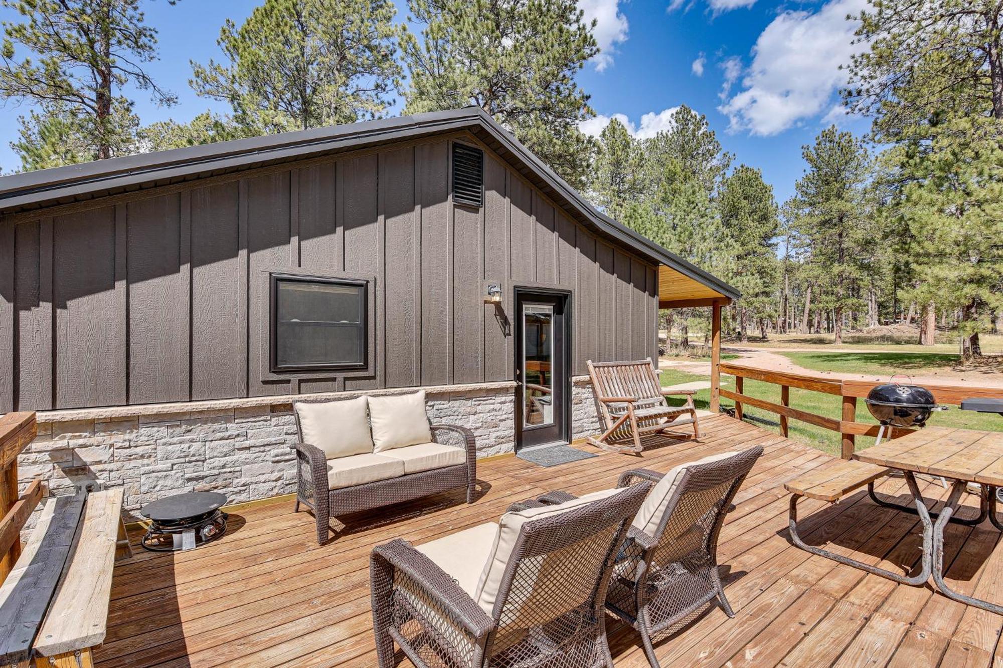 Private Black Hills Home With Corral Horses Welcome Къстър Екстериор снимка